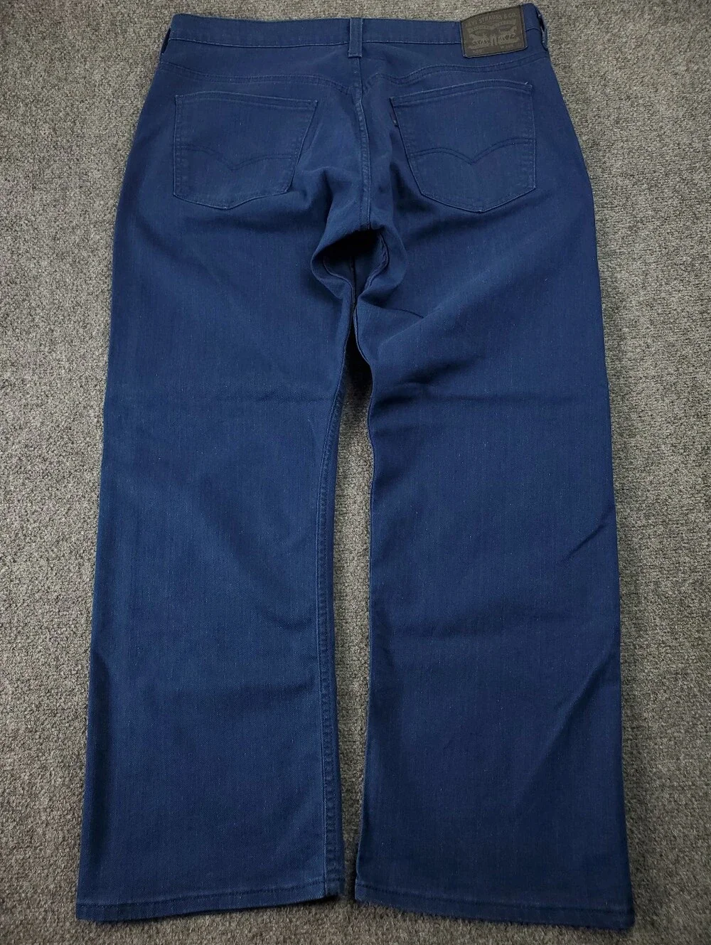 Levis 569 Relaxed Straight Jeans 36x32 Loose Baggy Wide Leg Fit Y2K Blue Denim